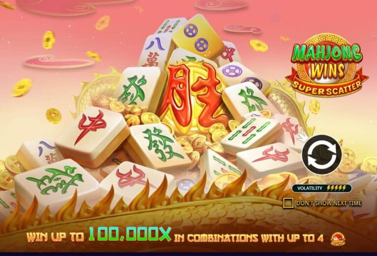 Screenshot 1 van Mahjong Wins Super Scatter